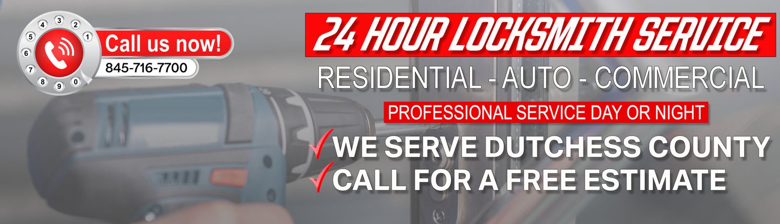 Dutchess County mobile locksmith service